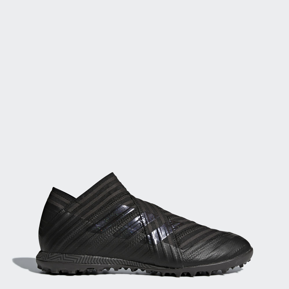 Adidas Nemeziz Tango 17+ 360 Agility Turf - ποδοσφαιρικα παπουτσια ανδρικα - Μαυρα/Μαυρα,Μέγεθος: EU